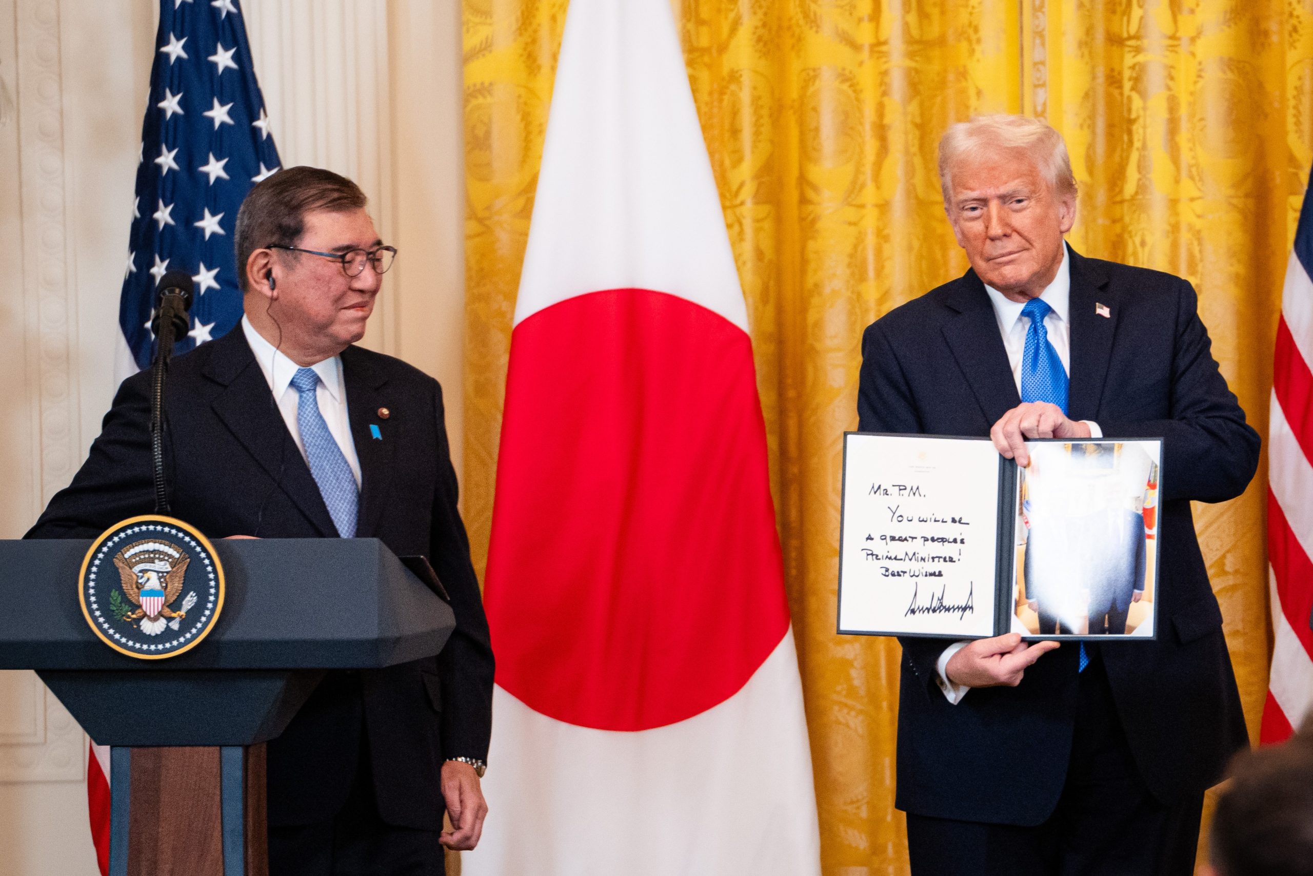 日本首相石破茂誓言追求“零关税”，继续强硬立场对抗美方汽车关税政策